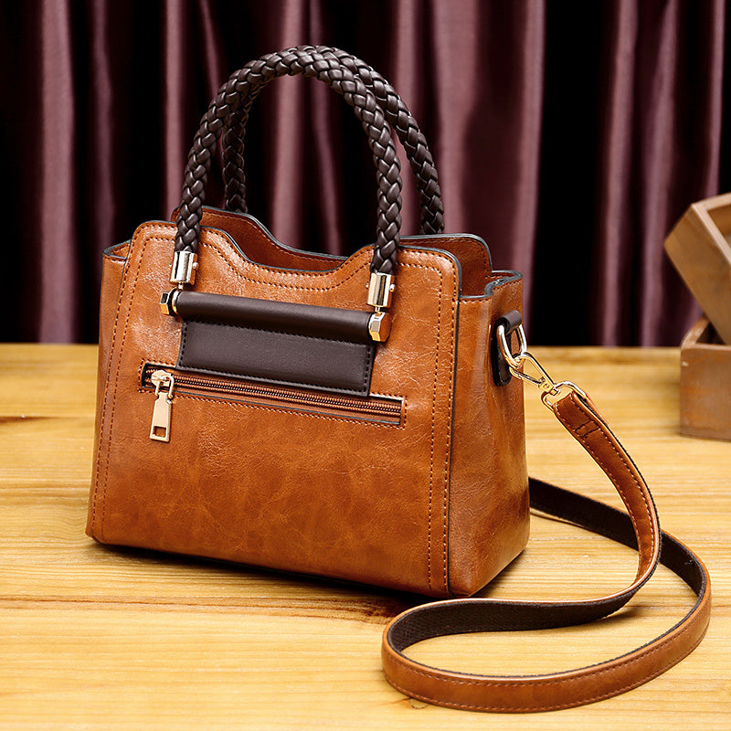 Sac à Main en Cuir Véritable – Élégance et Polyvalence