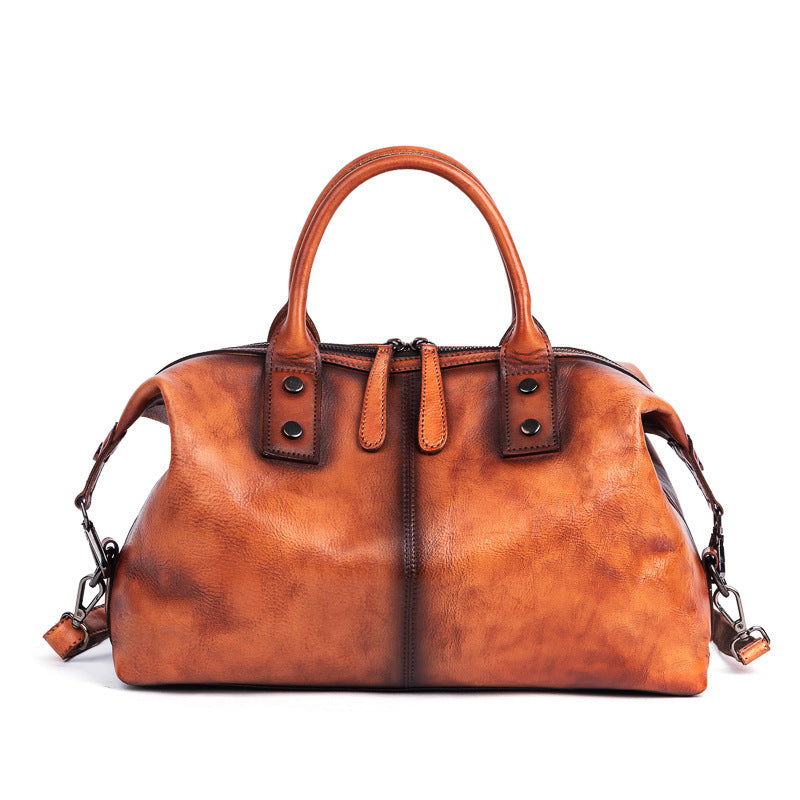Sac à Main en Cuir Retro pour Femme – Élégance et Praticité Combinées