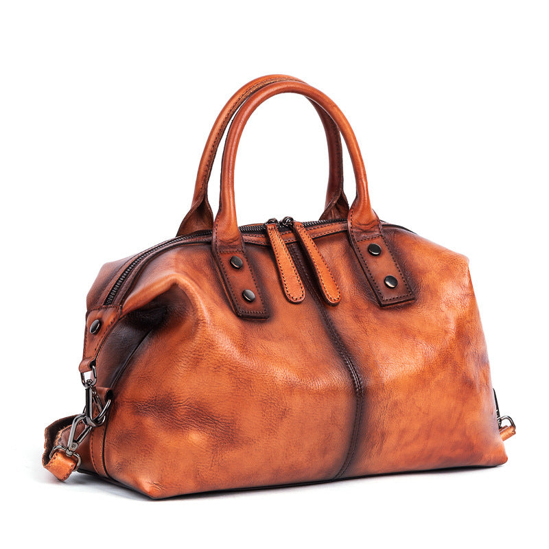 Sac à Main en Cuir Retro pour Femme – Élégance et Praticité Combinées
