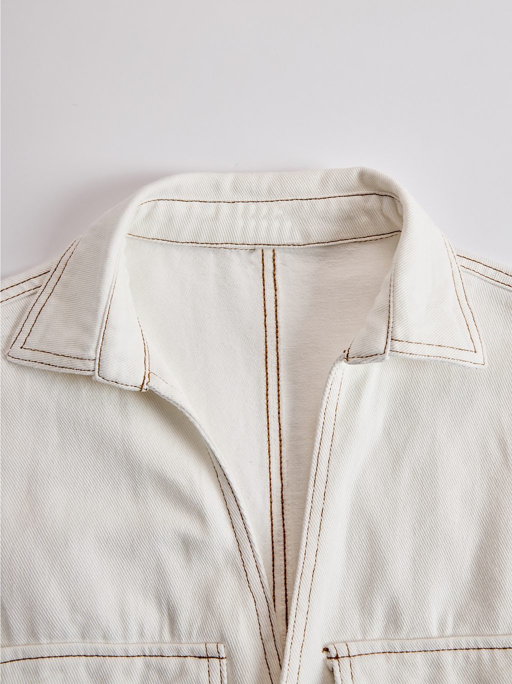 Robe Mini Femme Jean Franges Splicing Rétro Haut de Gamme Denim Ceinturée Coupe Ample Blanc Crème – Denim Luxe