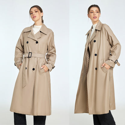 Trench Femme Mi-long – Élégance Automne/Hiver