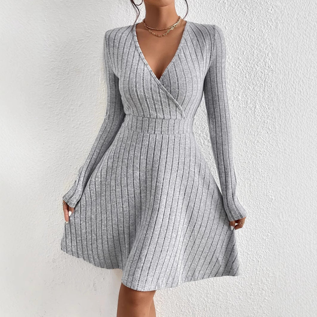 Robe Midi Slim, Élégante et Moulante