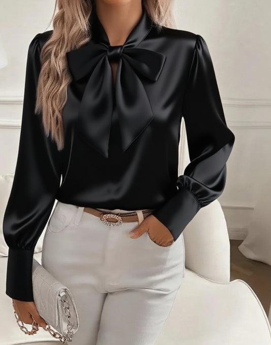 Chemisier Satin Femme – Décontracté, Chic & Polyvalent