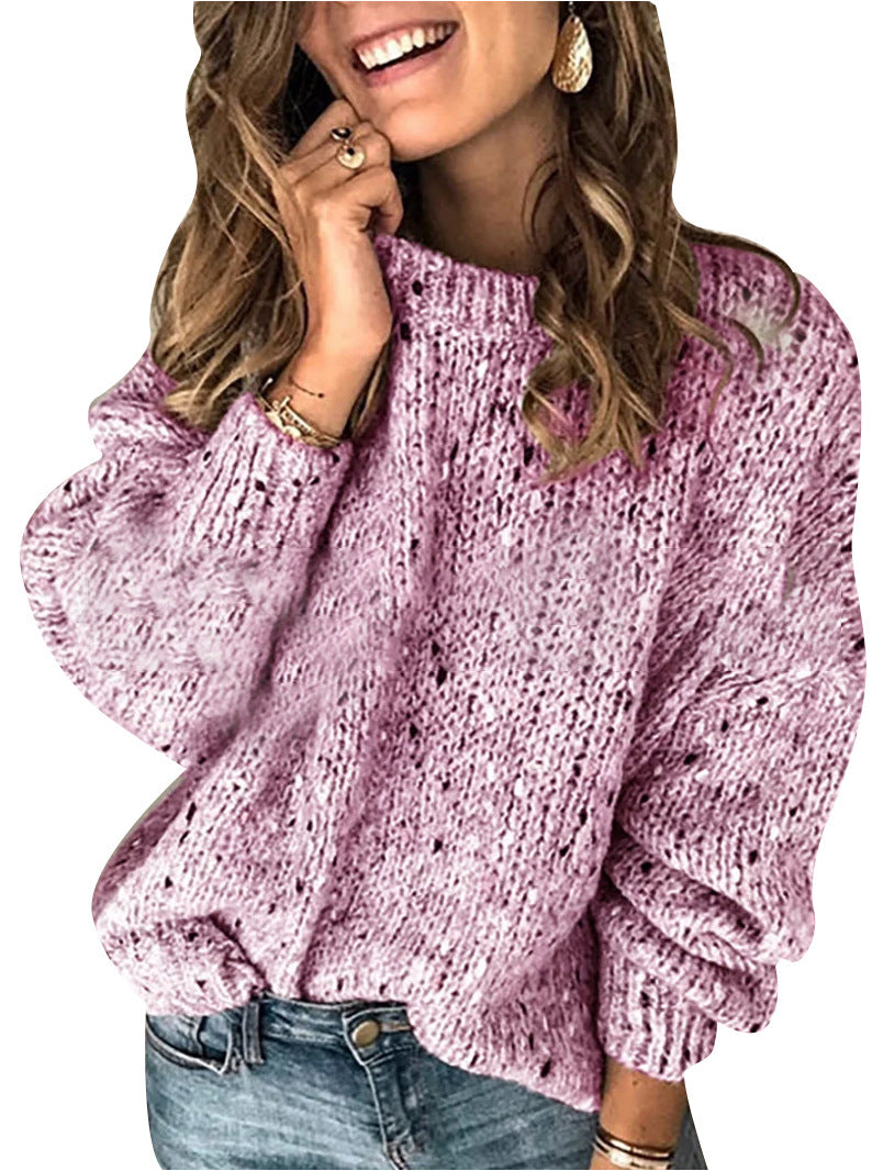 Pull Femme en Maille Douce Lunia