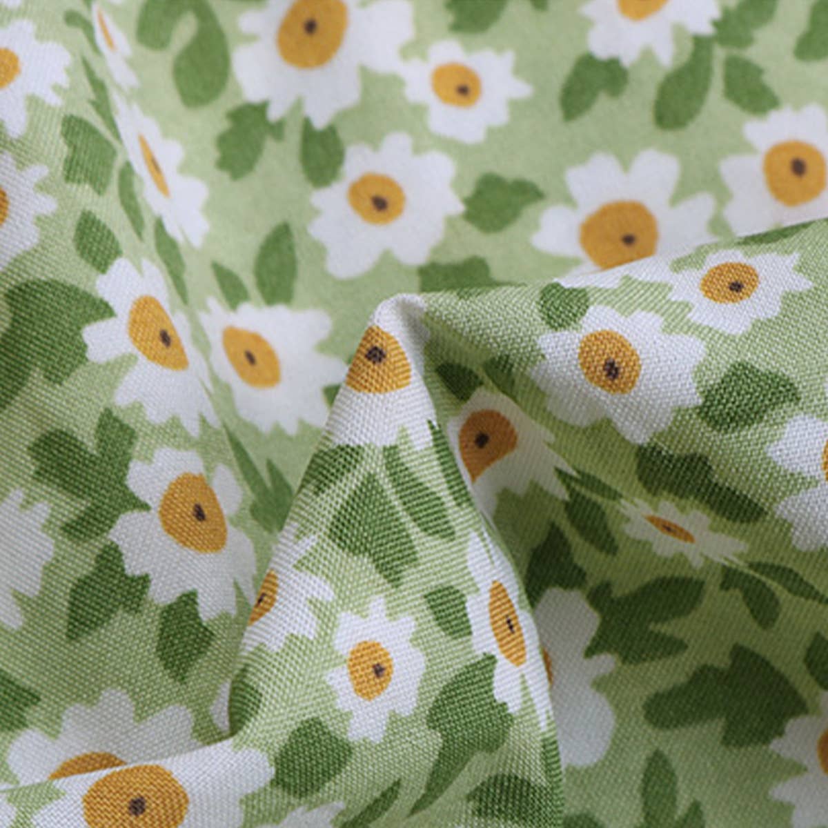 Vestito corto fiorito con scollo a V allacciato al collo – Allacciato al collo