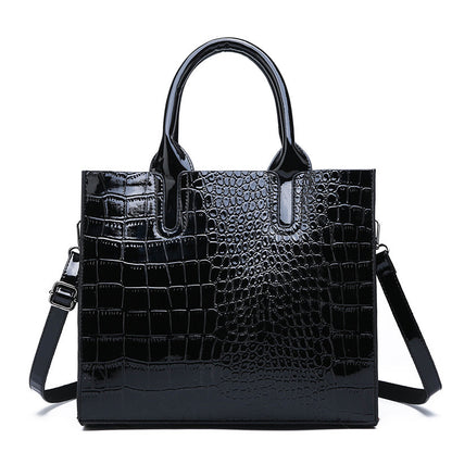 Sac Croco Élégant Femme