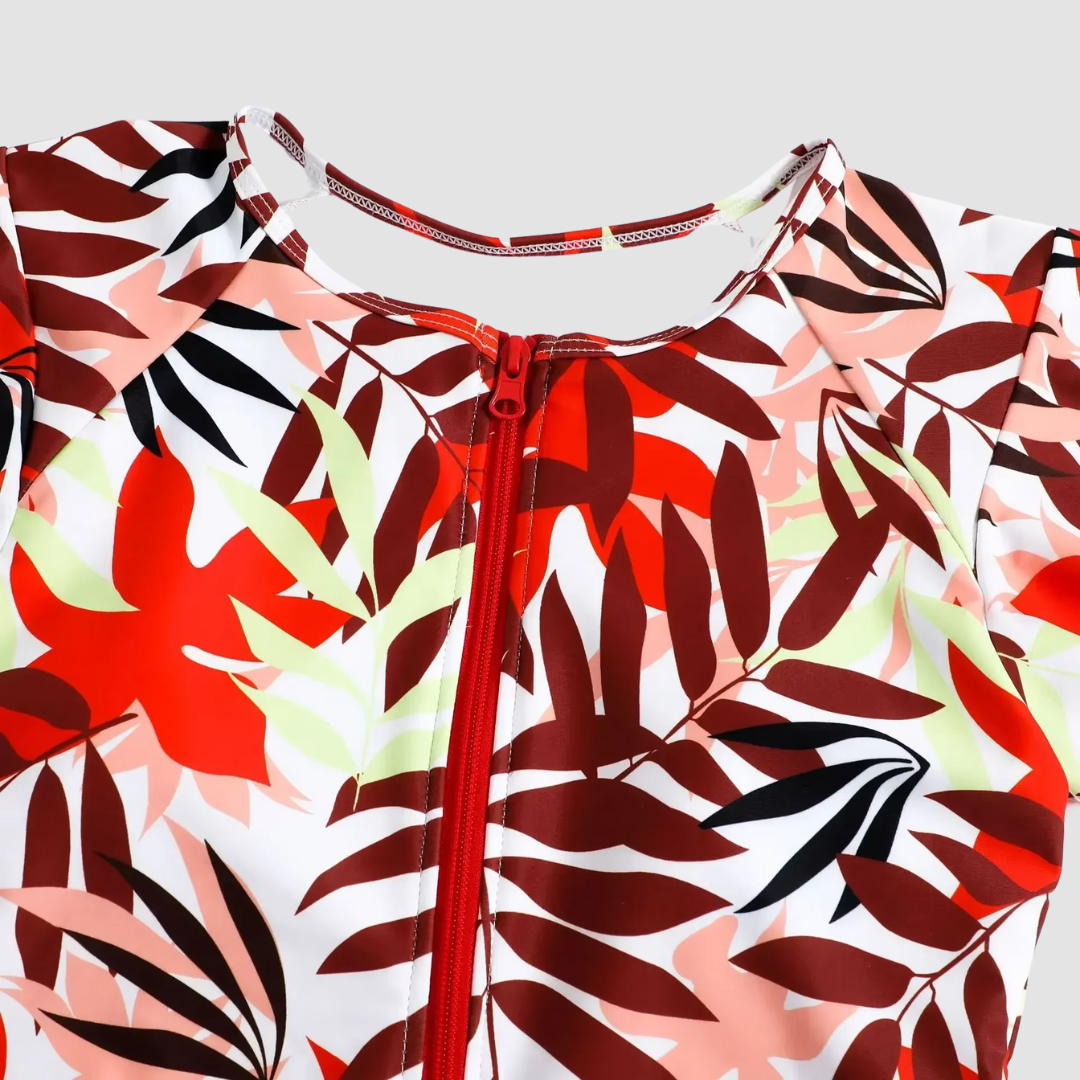 Bañador de Una Pieza Mujer con Cremallera – Diseño Moldeador y Estilo Sport Chic