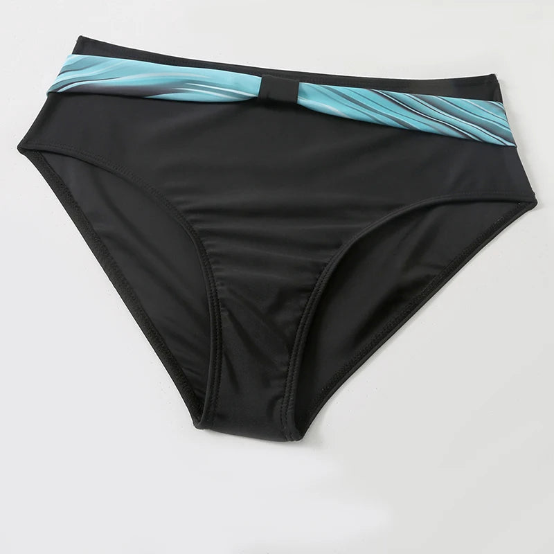 Women's High-Waisted Sculpting Bikini – Chic & Comfortable Pattern