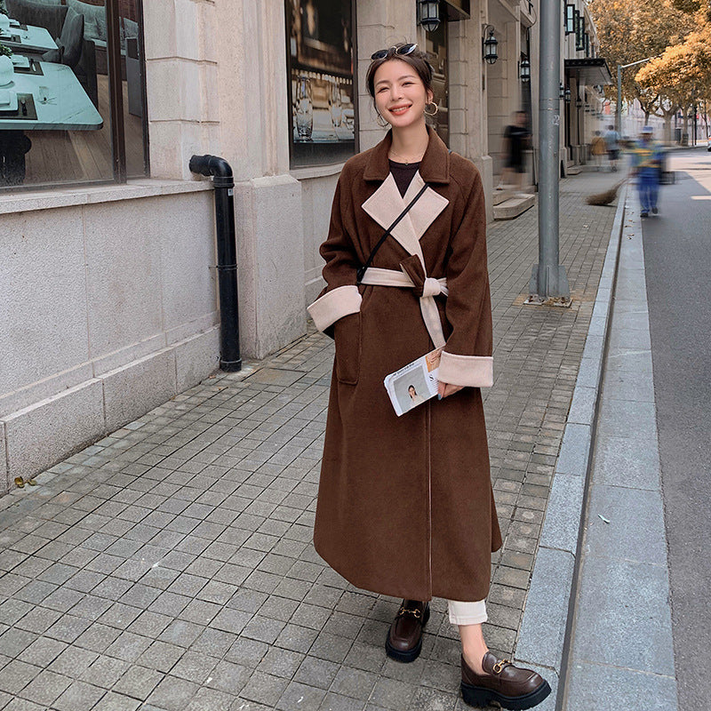 Manteau Laine Élégant