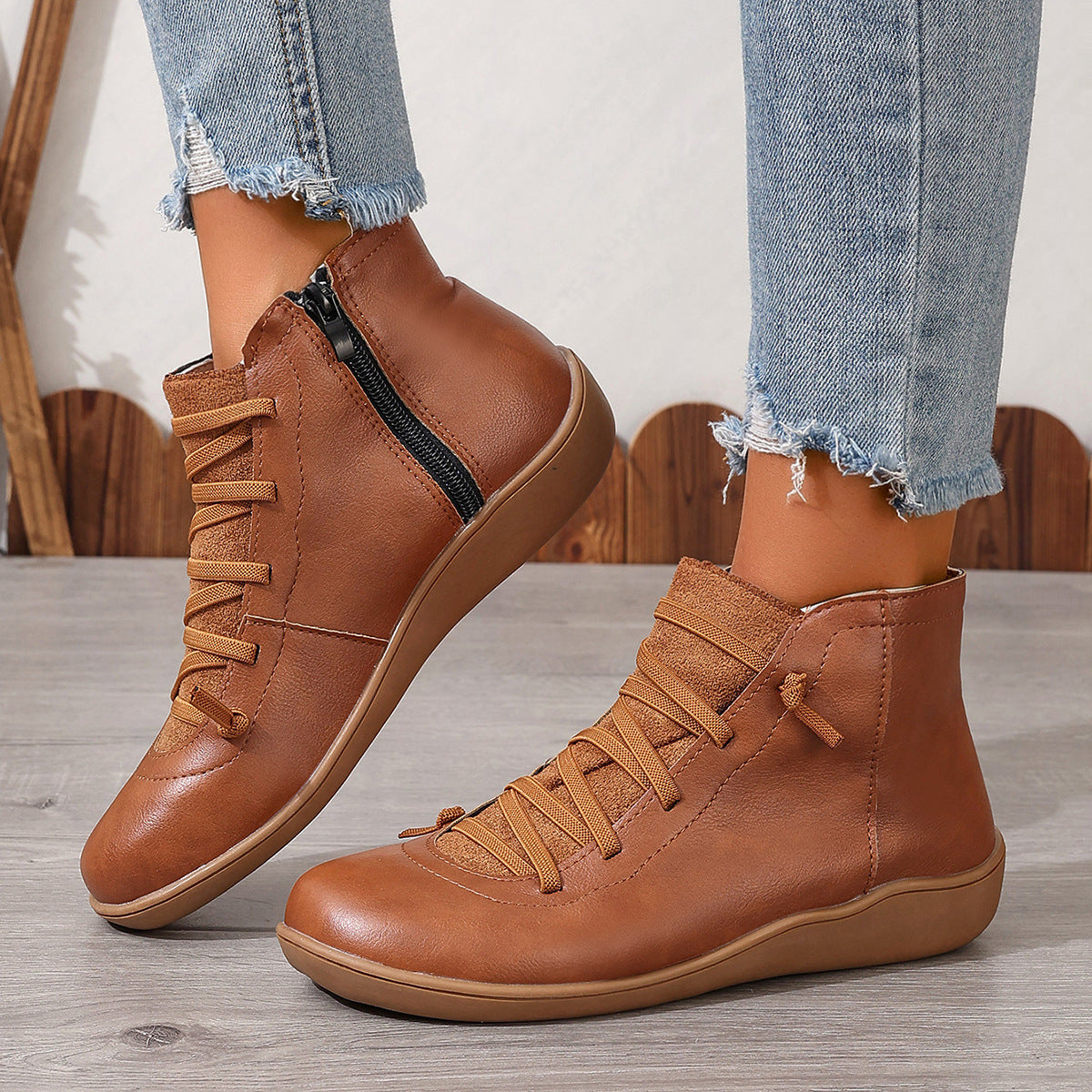 Bottines Casual Femme – Élégance au Quotidien