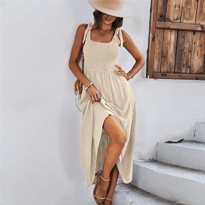 Robe Longue d’Été en Tencel – Élégance Naturelle & Confort Léger