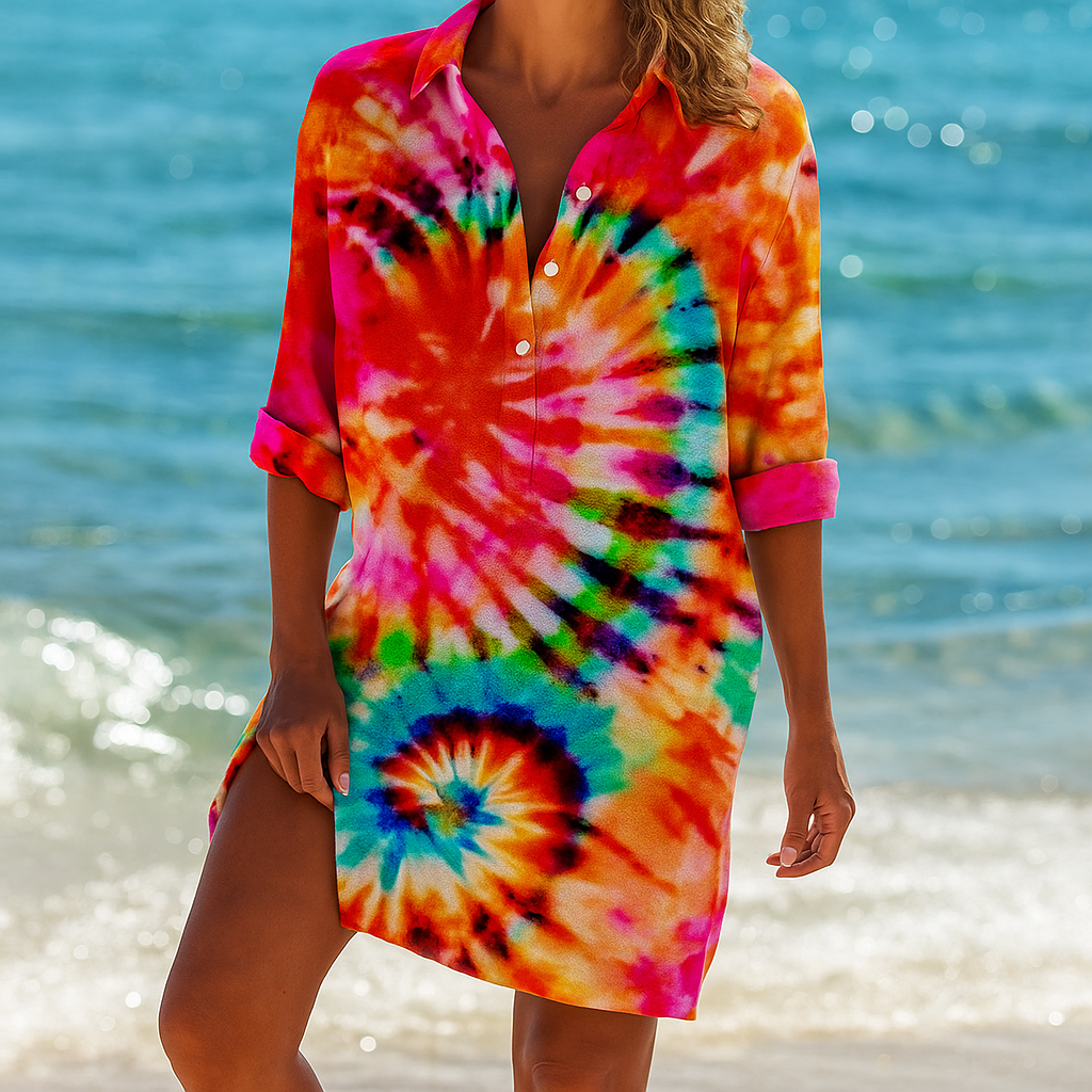 Robe de Plage Femme Légère et Fluide – Style Bohème