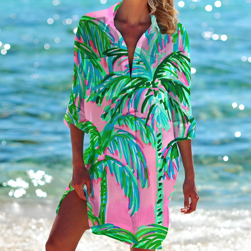 Robe de Plage Femme Légère et Fluide – Style Bohème