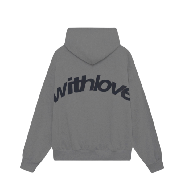 Sudadera con Capucha Oversize Minimalista - Diseño 'Con Amor'