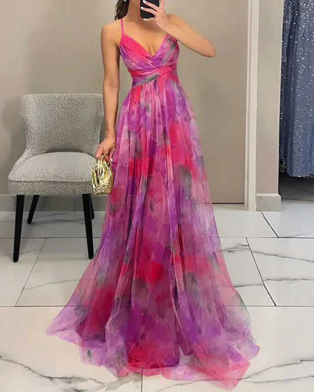 Robe Longue Florale pour une Élégance Sans Effort | Madeline
