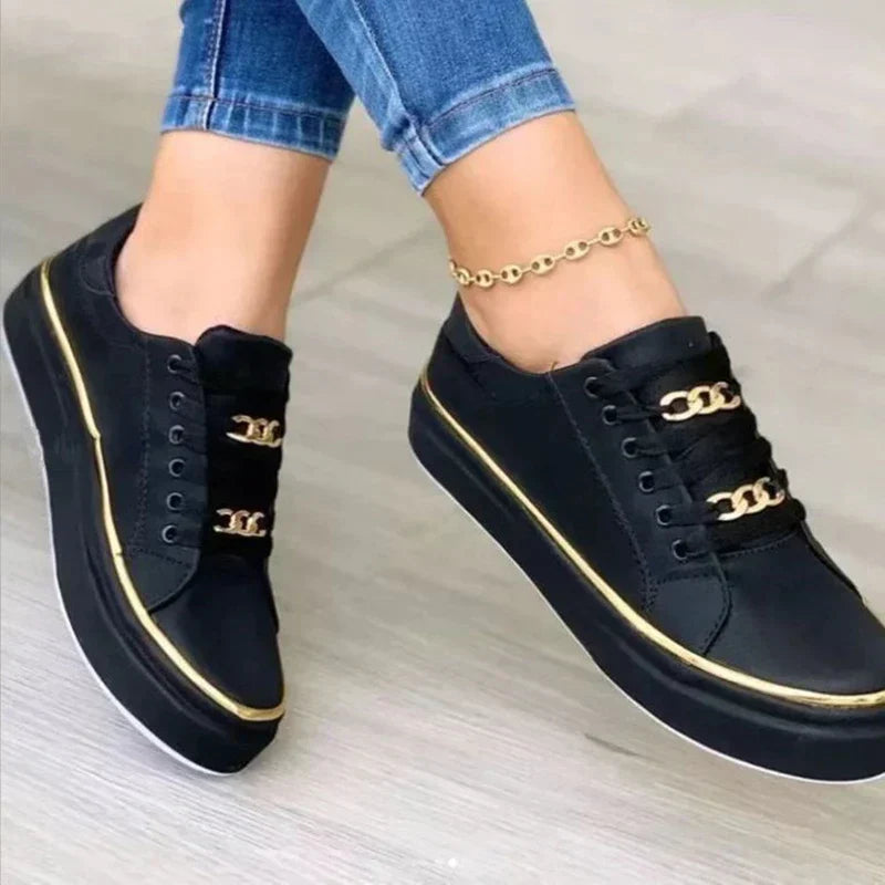 Zapatos Confort Mujer Kate – Mocasines Ligeros Sin Cordones con Suela Plataforma