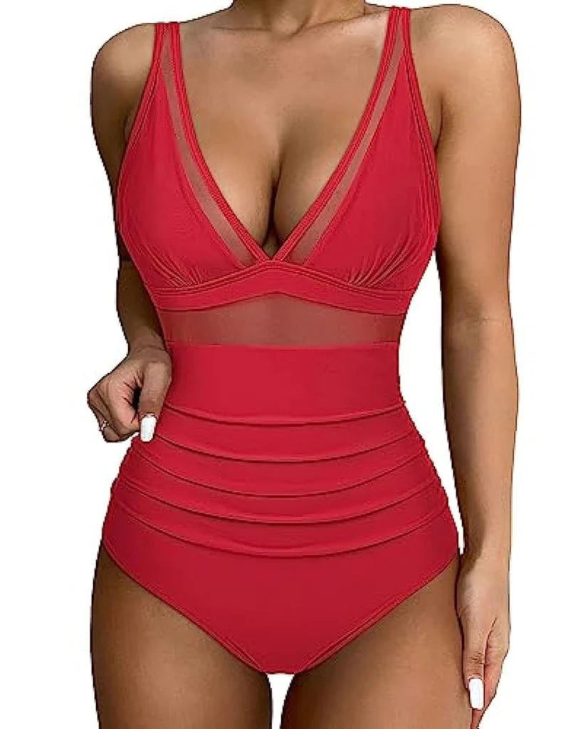 Maillot de Bain Femme Une Pièce Chic – Silhouette Flatteuse