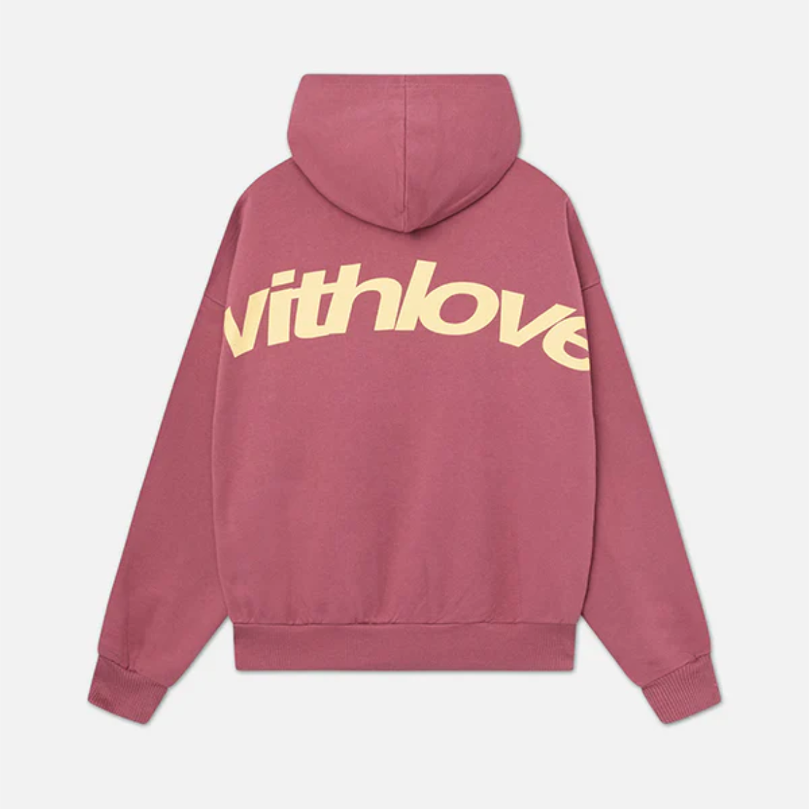 Sudadera con Capucha Oversize Minimalista - Diseño 'Con Amor'