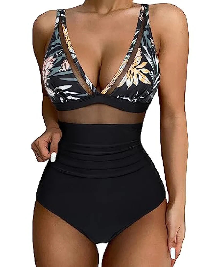 Maillot de Bain Femme Une Pièce Chic – Silhouette Flatteuse