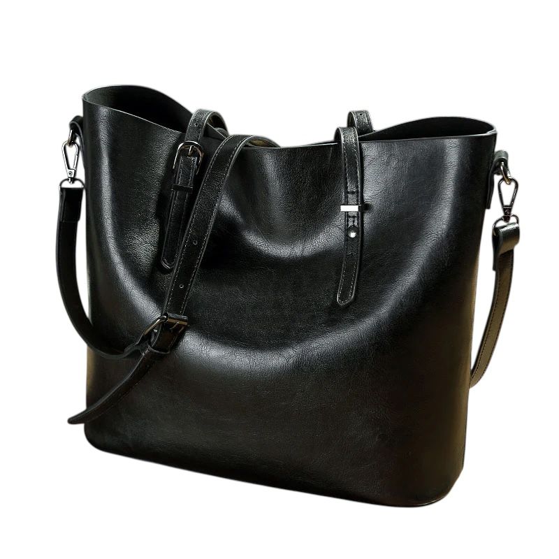 Sac Cuir Ciré Élégant