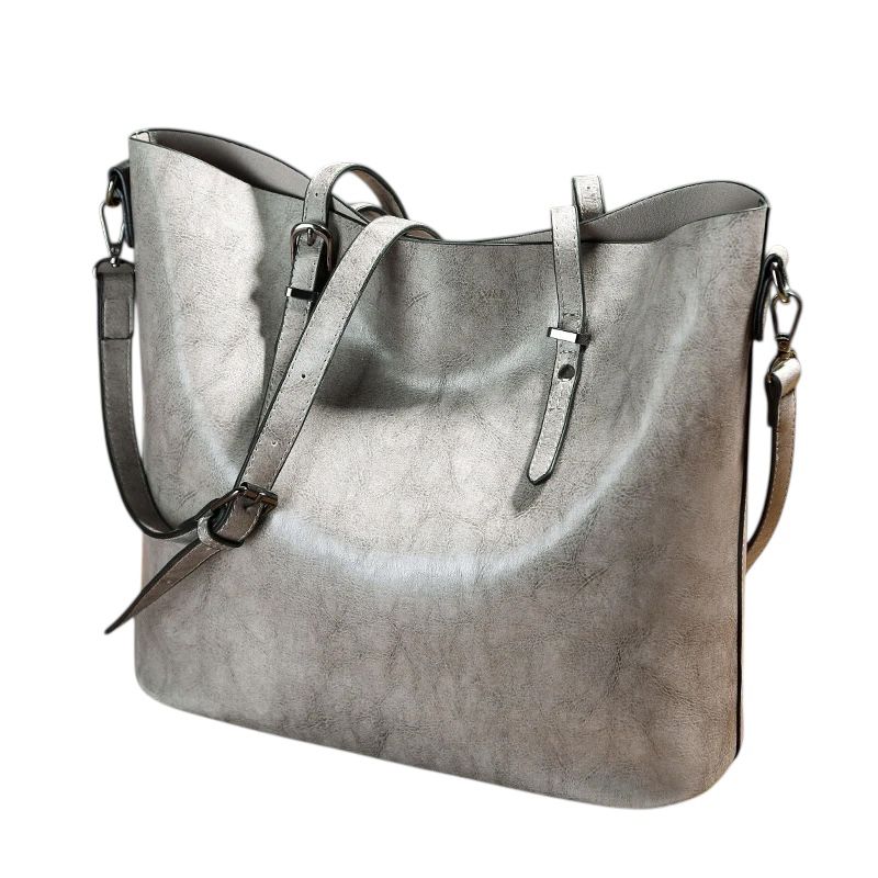 Sac Cuir Ciré Élégant
