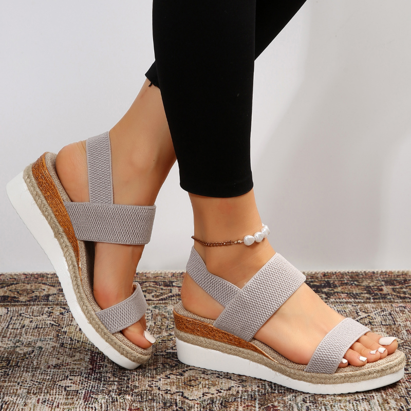 Sandales Wedge Suzanne pour Femme | Plateformes Élégantes et Confortables pour l’Été