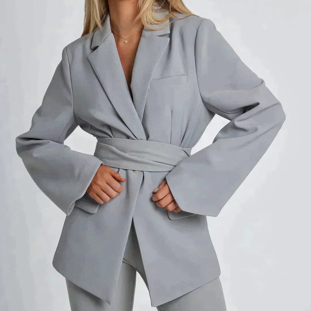 Blazer Élégant Ajusté pour Femmes – Style Moderne et Sophistiqué
