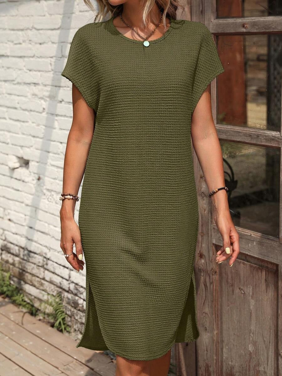 Robe Casual Chic à Imprimé – Coupe A-Line