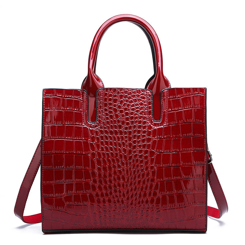 Sac Croco Élégant Femme