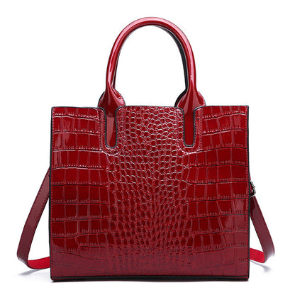 Sac Croco Élégant Femme