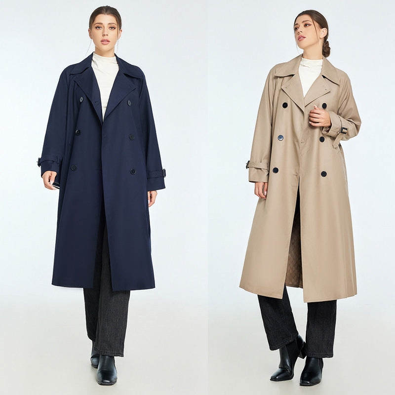 Trench Femme Mi-long – Élégance Automne/Hiver