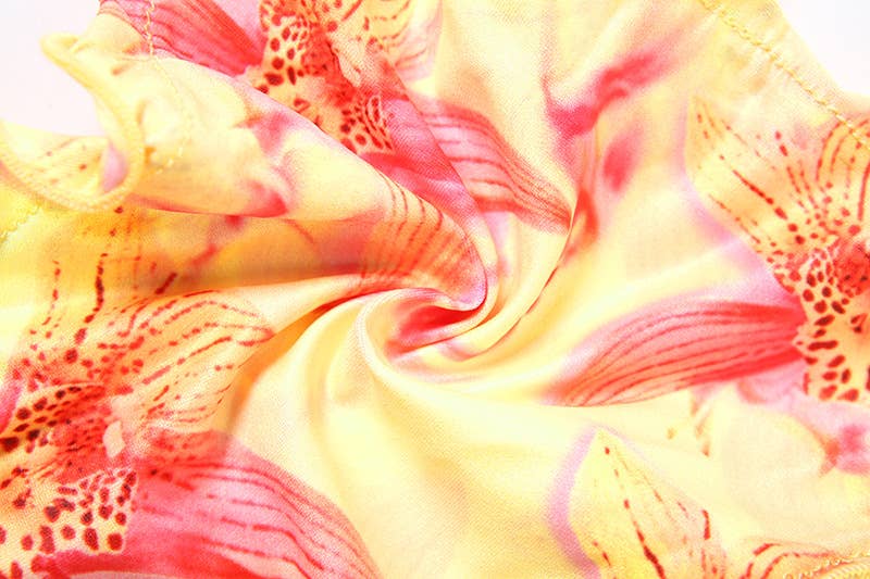 Bikini 2 Pezzi Donna Stampa Floreale – Triangolo da Annodare & Slip a Vita Bassa