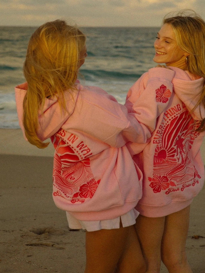 Sudadera con Capucha Olas de Medianoche – Moda de Verano para Mujer