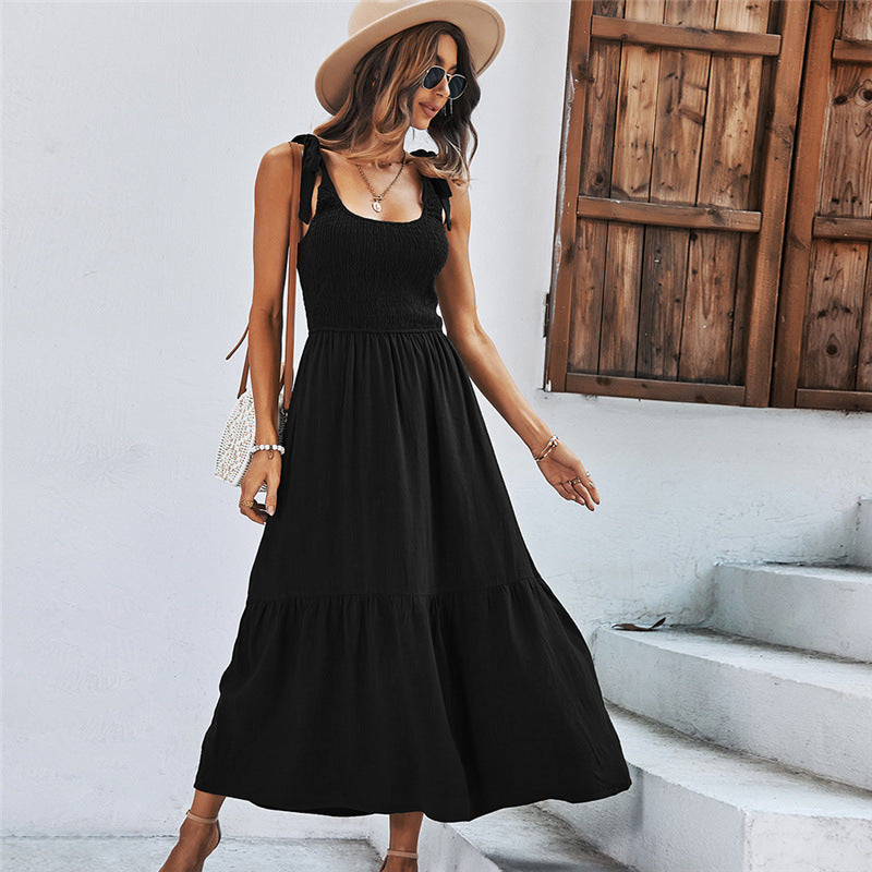 Robe Longue d’Été en Tencel – Élégance Naturelle & Confort Léger
