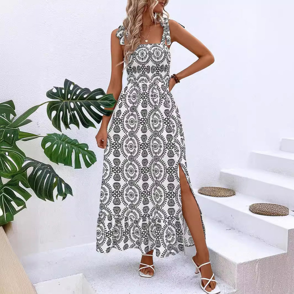 Vestido Ligero con Tirantes – Estilo Veraniego