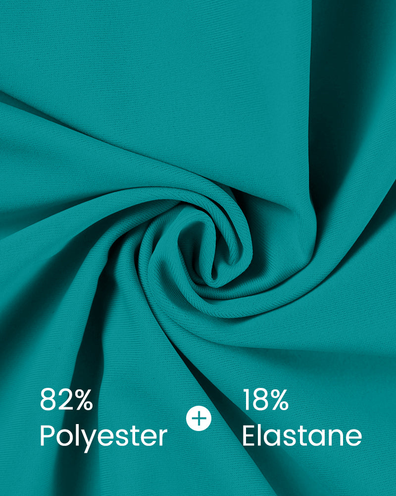 One-Piece Shaping Swimsuit with Crossed V-Neckline for Women – Cross V