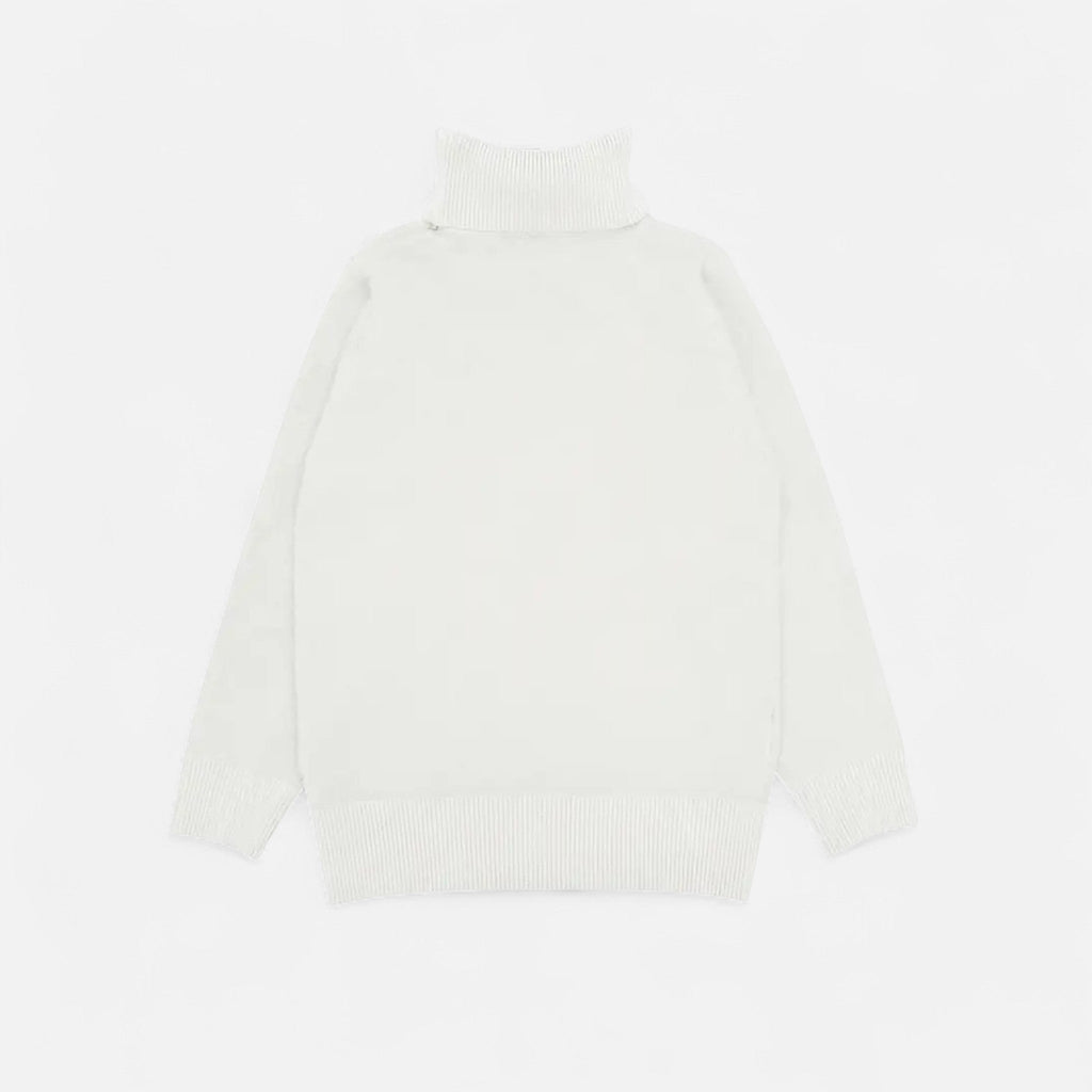 Maglione Donna Collo Alto in Maglia Calda – Taglio Comodo Invernale