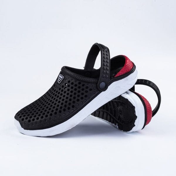 Sandale Orthopédique Femme Quotidien Été Design Ergonomique Semelle Amortissante Noir Rose – Confort Max