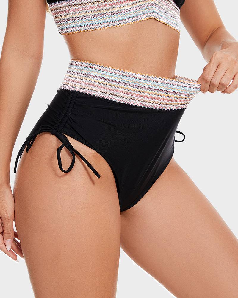 High-Waisted Sculpting Women's Bikini