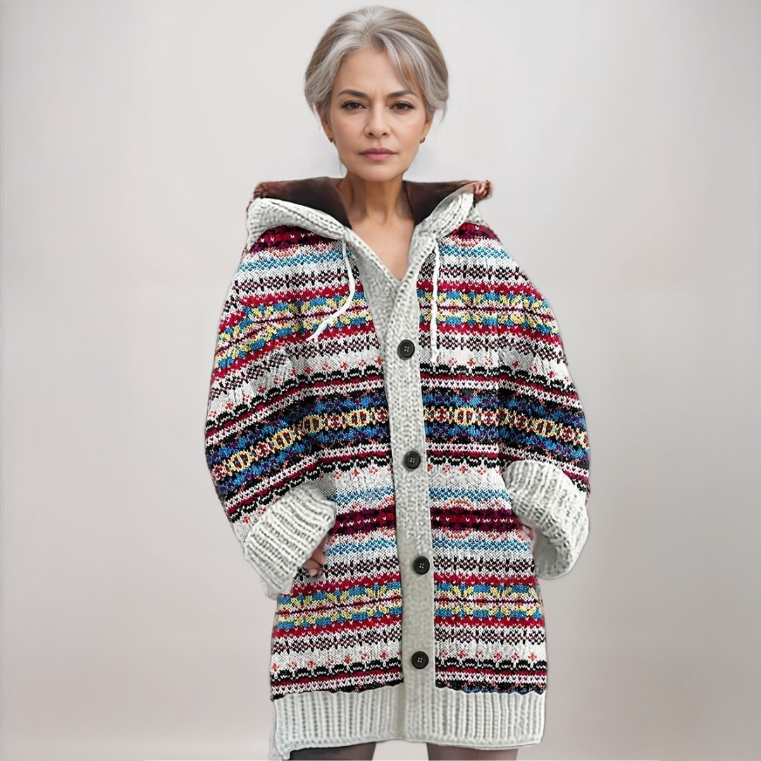 Cardigan Donna Invernale Caldo e Confortevole – Evy