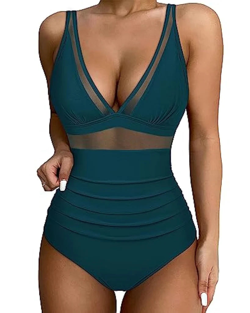 Maillot de Bain Femme Une Pièce Chic – Silhouette Flatteuse